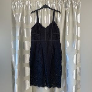 Black Lace Cocktail Dress